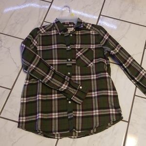 Express button down plaid shirt, NWT